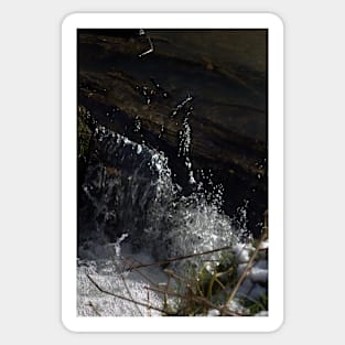 fox creek waterfall 2 Sticker